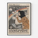 Art Nouveau Poster 3 rue Thénard - Irichromatine by Jacques Rogue