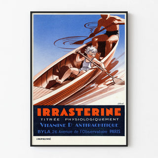 Vintage Poster Irrasterine Vitamin D Antirachitic