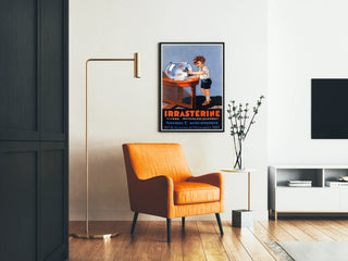 Vintage poster IrraStérine Vitamin D anti-rachitic