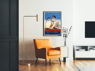 Vintage advertising poster IRRASTERINE Vitamin D antirachitic