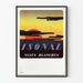 Vintage poster Isonal White Nights Sunset