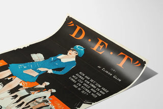 Vintage Film Poster It featuring Clara Bow in Blue