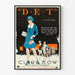 Vintage Film Poster It featuring Clara Bow in Blue