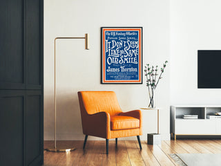 Vintage Poster Chant 'It Don’t Seem Like The Same Old Smile' James Thornton