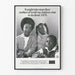 Awareness poster about AIDS with African-American family