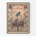 Vintage poster of the 9th Olympiad Amsterdam 1928, sports and athletics
