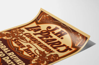 Vintage poster J.H. La Pearl's Combination of Sure Hits