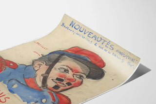 Vintage theater poster J'suis Comme Ça Moi by J. Prevost