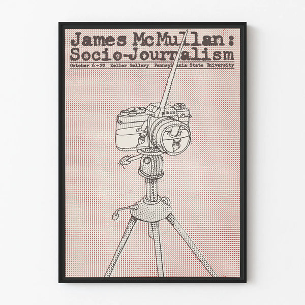 Vintage Poster James McMullan Socio-Journalism