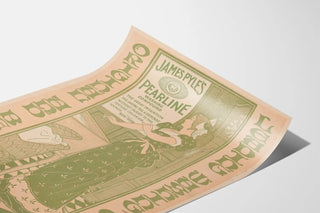 Vintage Advertising Poster for James Pyle's Pearline Washing Compound