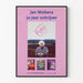 Jan Wolkers Poster 50 Years of Writing