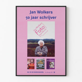 Jan Wolkers Poster 50 Years of Writing