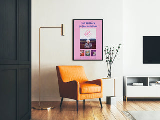 Jan Wolkers Poster 50 Years of Writing