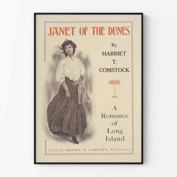 Vintage Janet of the Dunes Poster - Romantic Vintage Wall Decoration