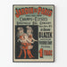 Vintage Poster Garden of Paris Les Sœurs Blazek