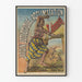 Vintage poster of the Jardin Zoologique d'Acclimatation Dahomey