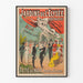 Vintage poster of the Gardens of the Élysée Montmartre - Night dance and celebration