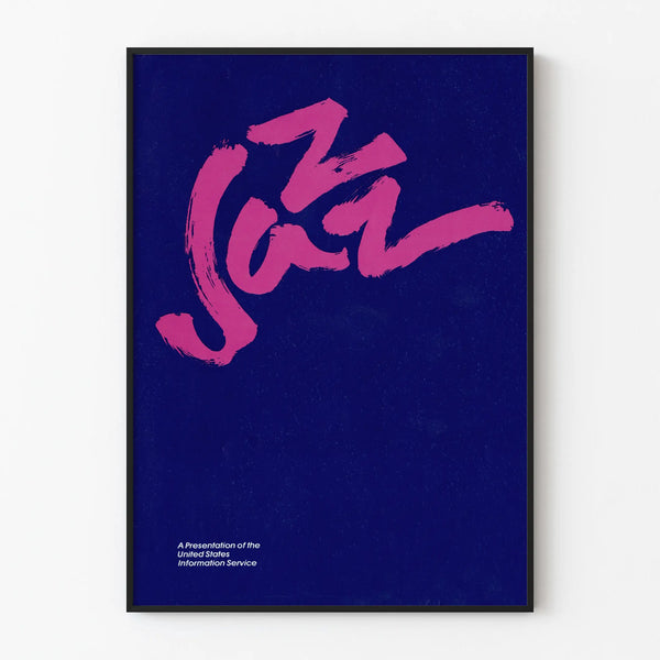Jazz Poster United States Information Service