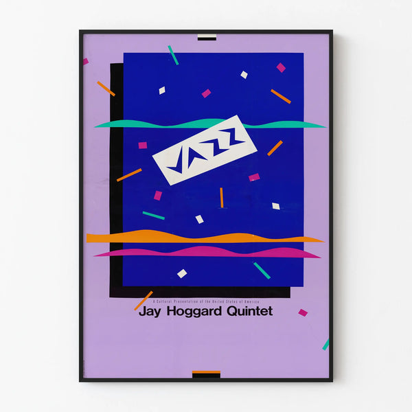Jazz Jay Hoggard Quintet Poster Graphic Design