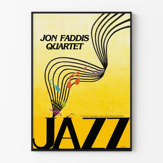 Jazz Poster Jon Faddis Quartet - Musical Wall Decoration Poster