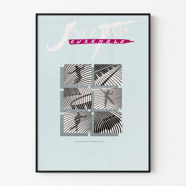 Jazz Tap Ensemble Poster – Modern Artistic Wall Decoration