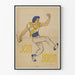 Vintage poster of Jean Börlin, dancer in sailor costume