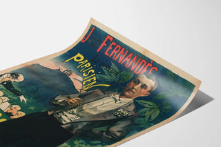 Vintage Poster Jean Fernandès The Parisian Speaker