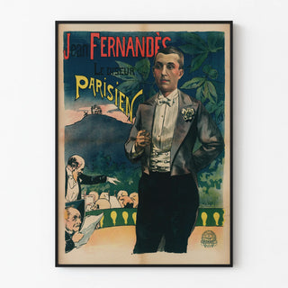 Vintage Poster Jean Fernandès The Parisian Speaker