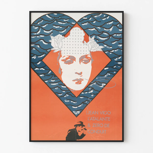 Vintage poster Jean Vigo L'Atalante & Zéro de Conduit