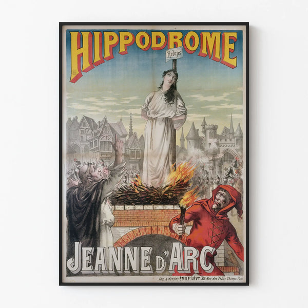 Vintage Poster of Hippodrome Jeanne d'Arc
