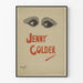 Vintage Jenny Golder Poster with Intense Gaze