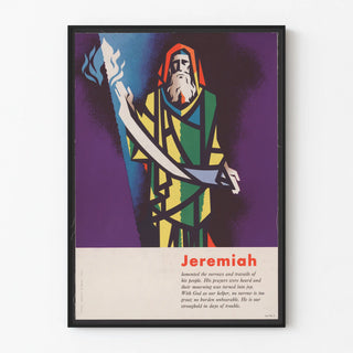 Vintage Graphic Style Jérémie Wall Poster