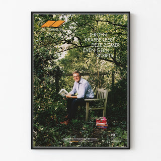 Decorative Poster Jeroen Krabbe Summer Reading