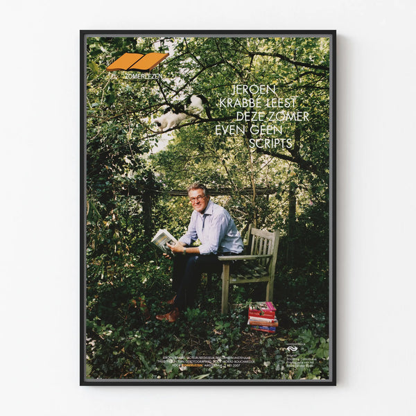 Decorative Poster Jeroen Krabbe Summer Reading