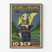 Vintage Military Poster Young of France 10th BCP Neuville-sur-Ain