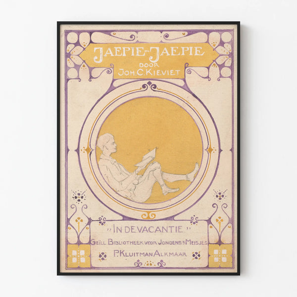 Vintage poster Jaepie-Jaepie on vacation by Joh. C. Kieviet