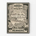 Vintage poster of John Robinson's 10 Big Shows Circus Museum and Menagerie
