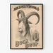 Vintage poster Bock Beer John Schusler Brewing Co