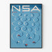 Art Deco Poster Join NSA National Ski Association