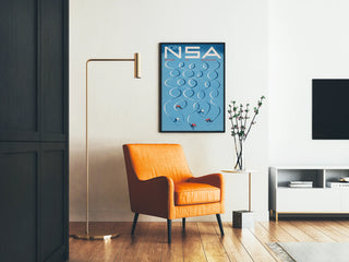 Art Deco Poster Join NSA National Ski Association