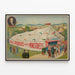 Vintage Poster Jos. C. Herbert's Greater Minstrels — framed artwork on a wall