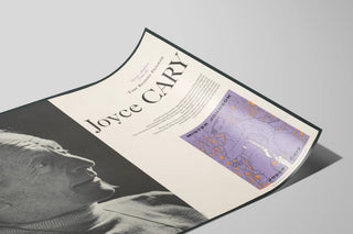 Joyce Cary Poster - Great Authors from the Reading Program of the Era — artwork view