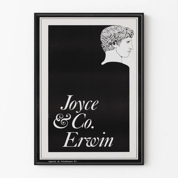 Minimalist Decorative Poster Joyce & Co. Erwin