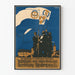 Vintage poster of the industrial and artistic exhibition in Nuremberg 1906