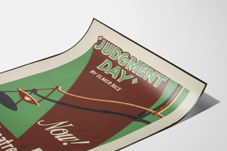 Vintage Theater Poster "Judgment Day" by Elmer Rice