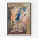 Vintage poster of the opera The Mage by Jules Massenet