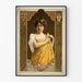 Vintage poster of Julia Marlowe in Art Nouveau style