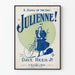 Vintage Poster Julienne! Song of the Day by Dave Reed Jr