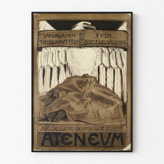 German Art Exhibition Poster Ateneum 1922