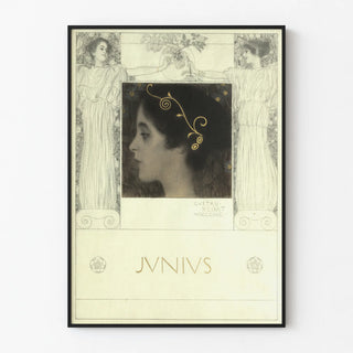 Artistic Poster Junius by Gustav Klimt
